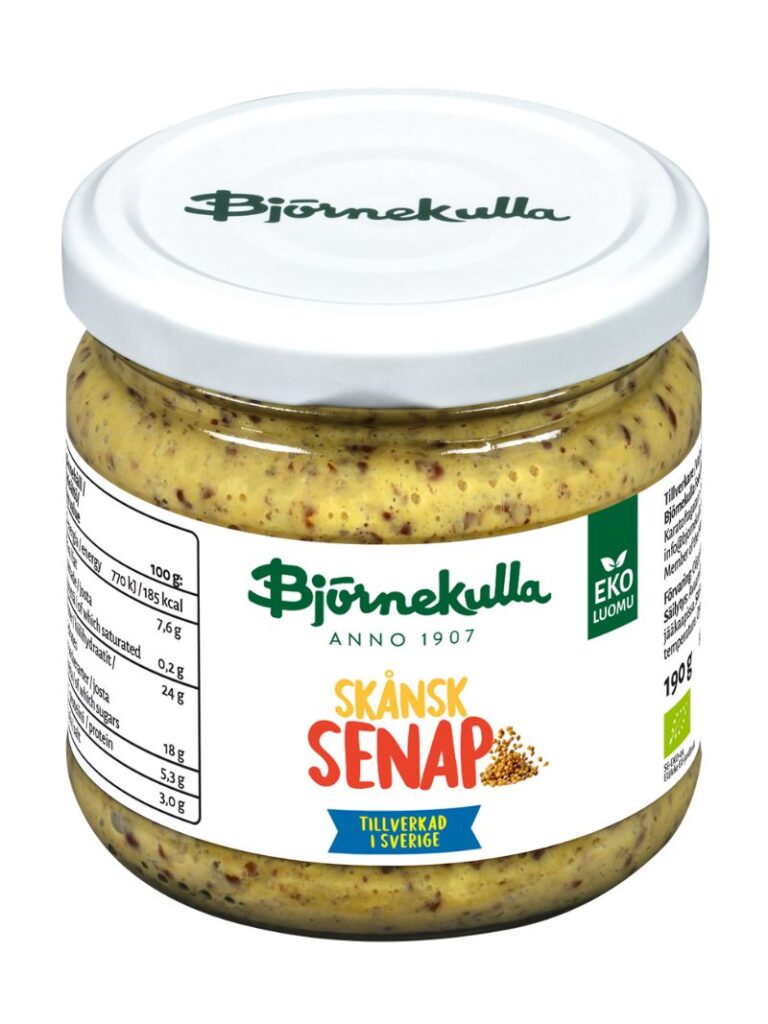 Björnekulla Skånsk senap 190g
