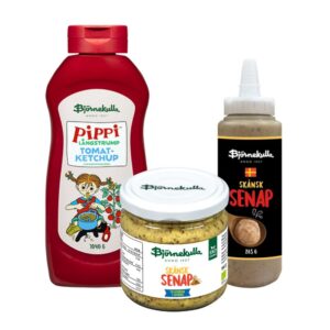 Bjornekulla ketchup och senap